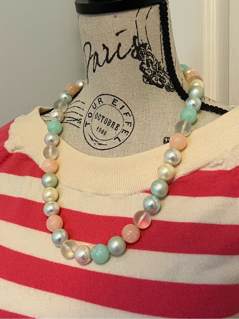 Pastel Multi-Bead Necklace - Women Jewelry